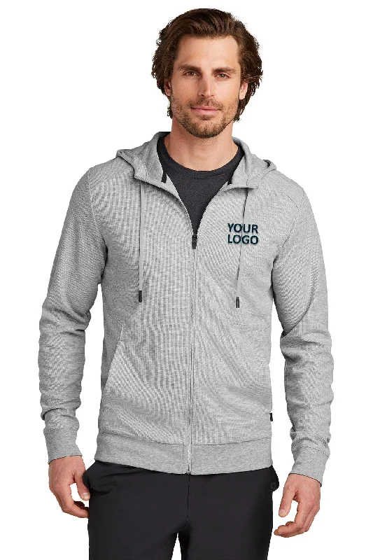 OGIO Revive Custom Full-Zips, Light Heather Grey