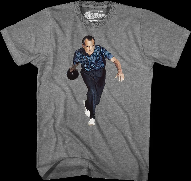 Richard Nixon Bowling T-Shirt