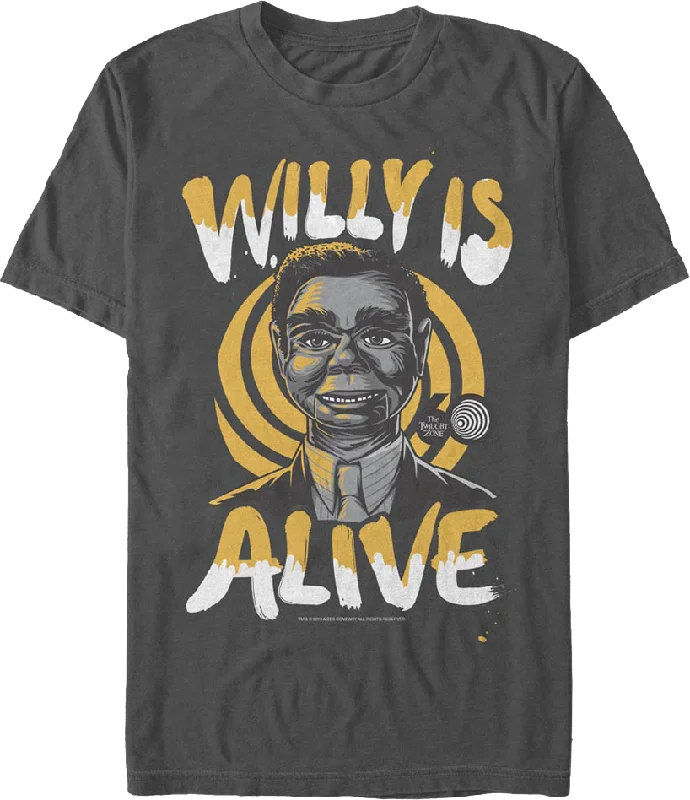 Willy Is Alive Twilight Zone T-Shirt