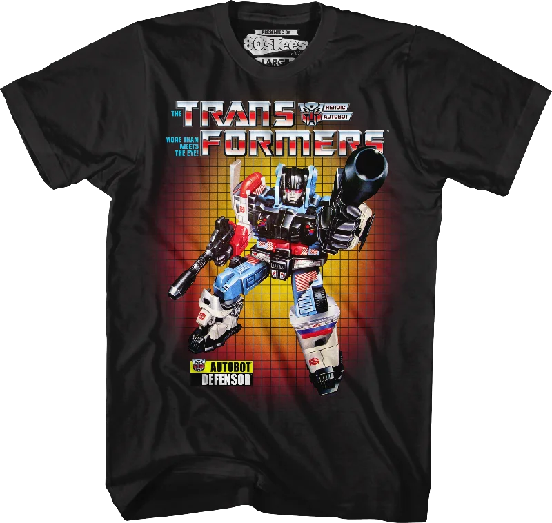 Box Art Defensor Transformers T-Shirt