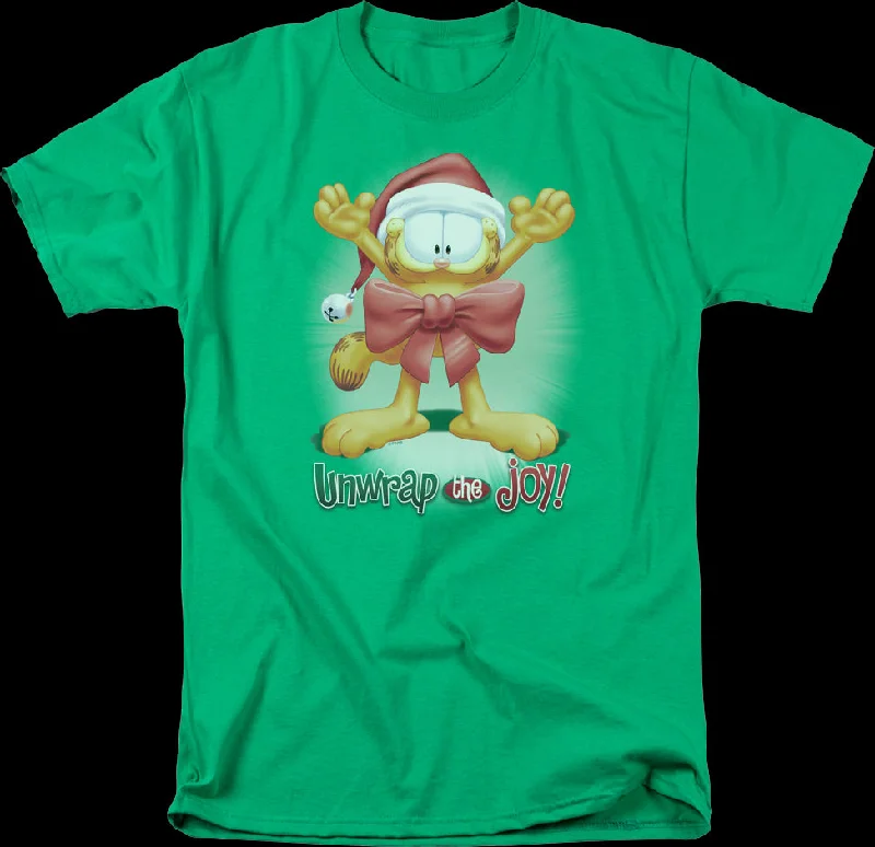 Unwrap The Joy Garfield T-Shirt