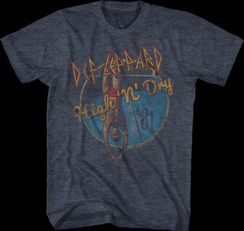 High 'n' Dry '81 Def Leppard T-Shirt