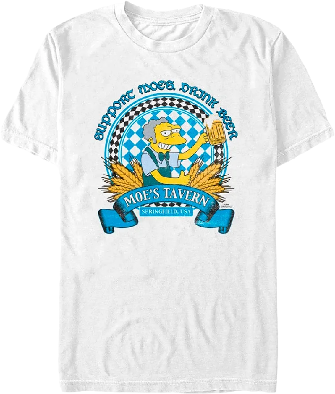 Support Moe's Tavern The Simpsons T-Shirt