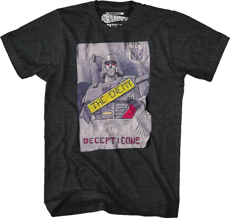 The Enemy Decepticons Poster Transformers T-Shirt