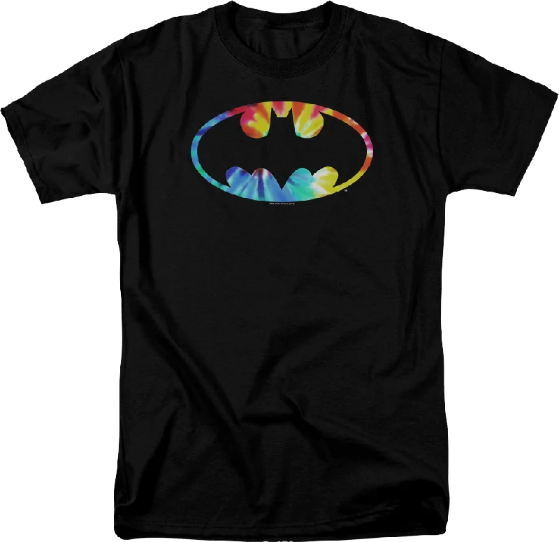 Tie Dye Batman Logo DC Comics T-Shirt