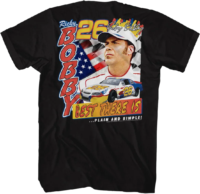 Front & Back Ricky Bobby Talladega Nights T-Shirt