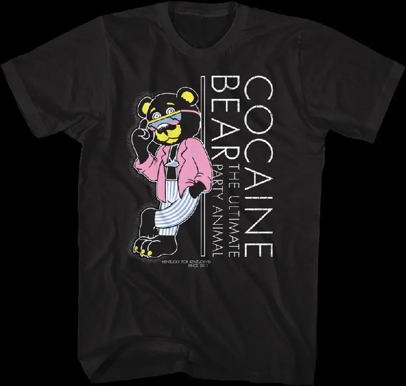 Shades Cocaine Bear T-Shirt