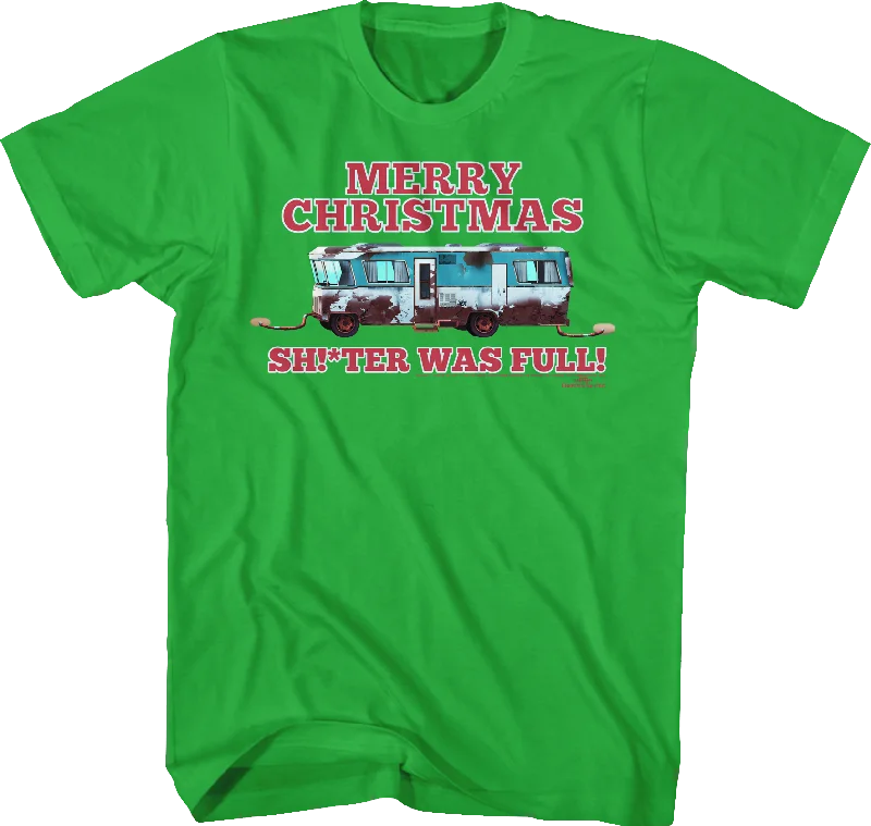 Merry Christmas Shitter Was Full Christmas Vacation T-Shirt