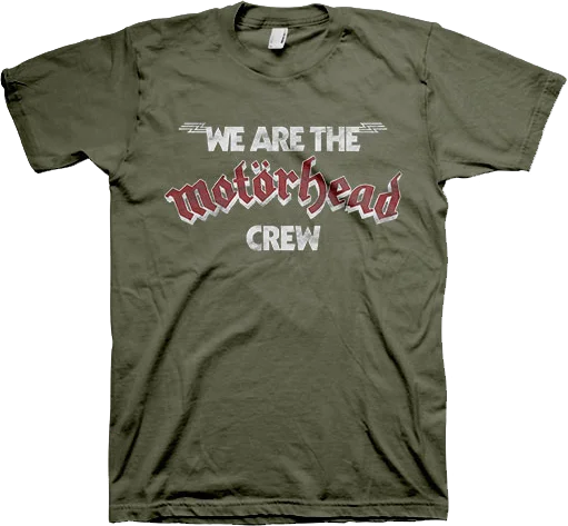 We Are The Motorhead Crew Motorhead T-Shirt