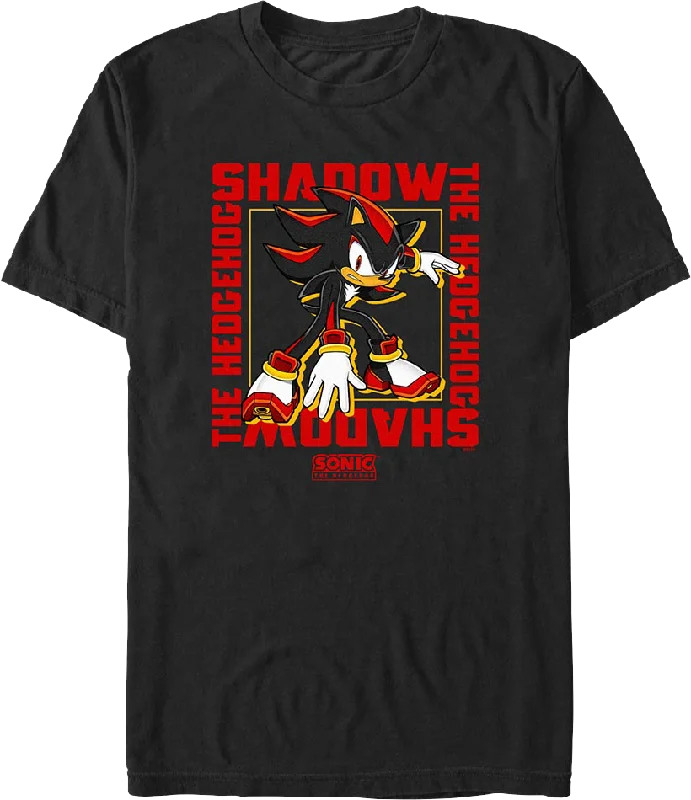 Shadow Frame Sonic The Hedgehog T-Shirt