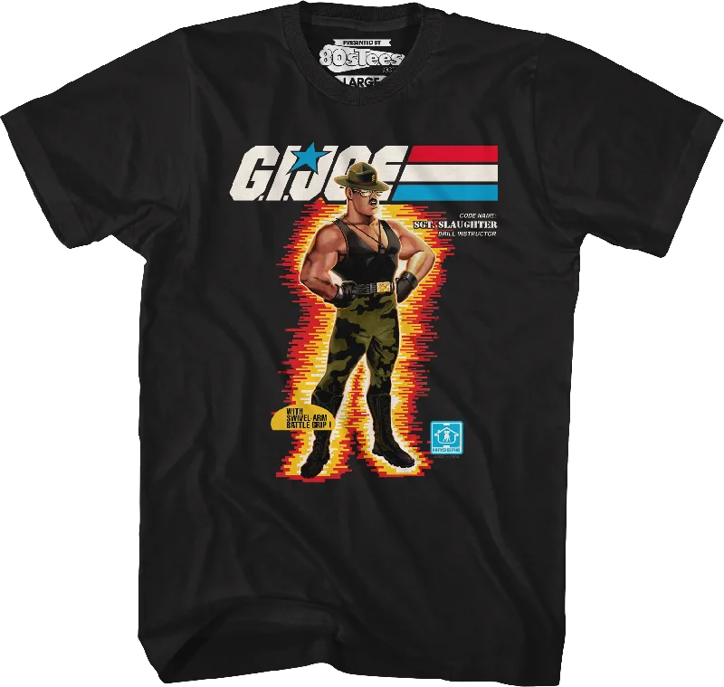 Box Art Sgt. Slaughter GI Joe T-Shirt