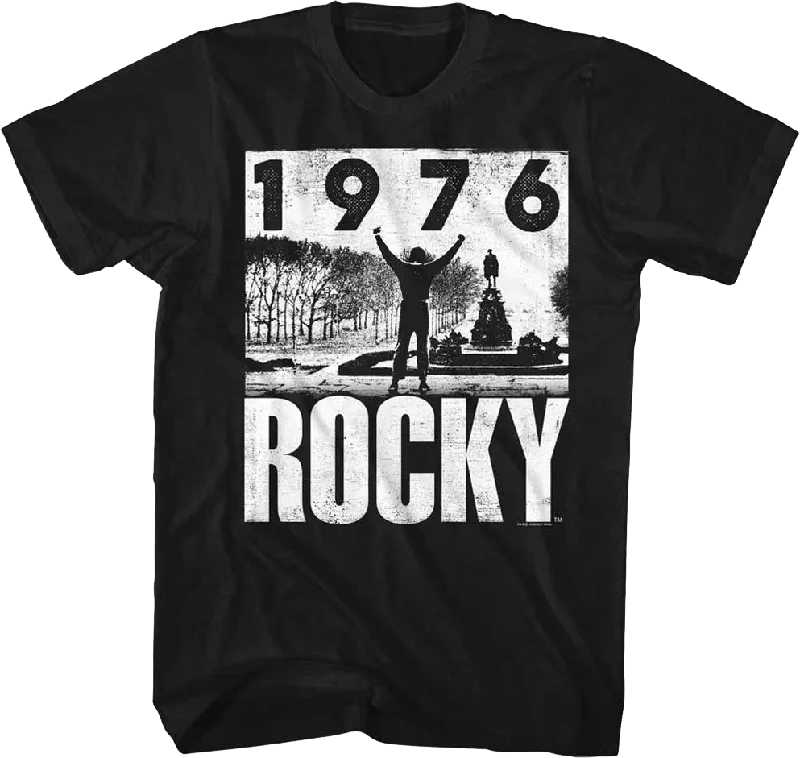 Top Of The Steps 1976 Rocky T-Shirt