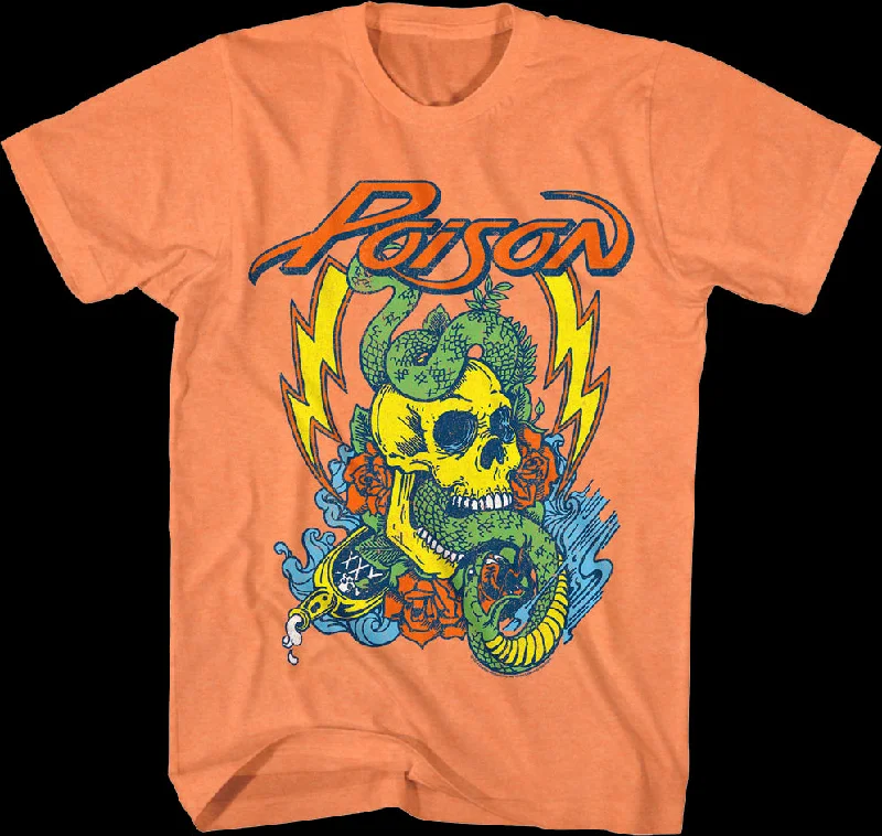 Vintage Snake & Skull Poison T-Shirt