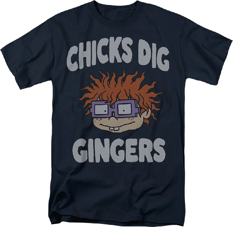 Chicks Dig Gingers Rugrats T-Shirt