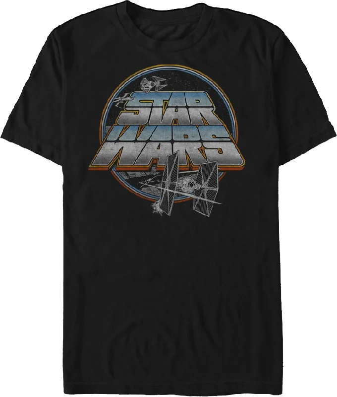 Retro Star Wars Logo T-Shirt