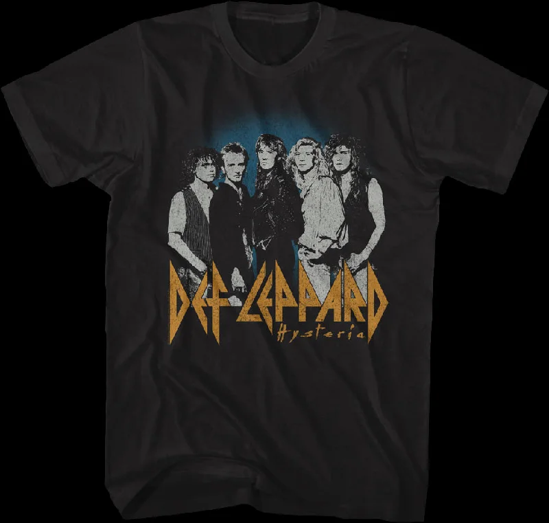 Hysteria Group Photo Def Leppard T-Shirt