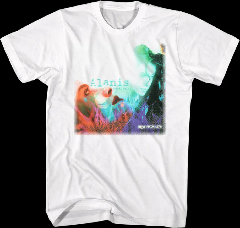 White Jagged Little Pill Alanis Morissette T-Shirt