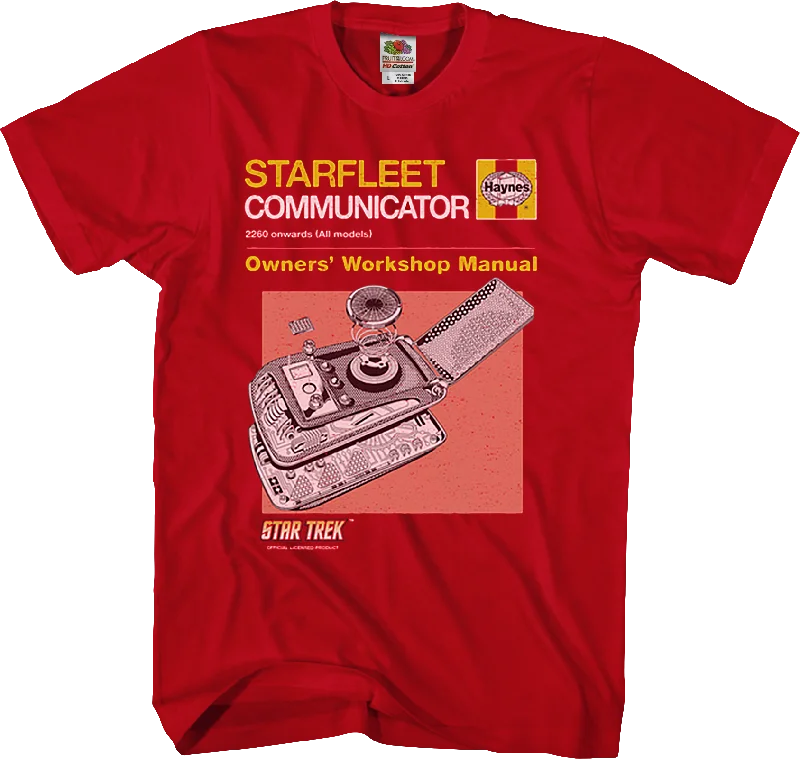 Starfleet Communicator Star Trek T-Shirt