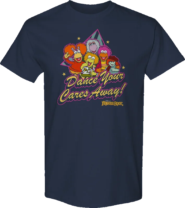 Dance Your Cares Away Triangle Fraggle Rock T-Shirt