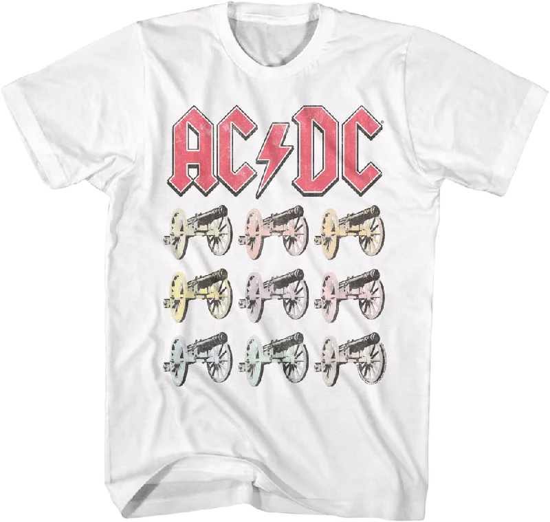 For Those About To Rock Cannons ACDC T-Shirt