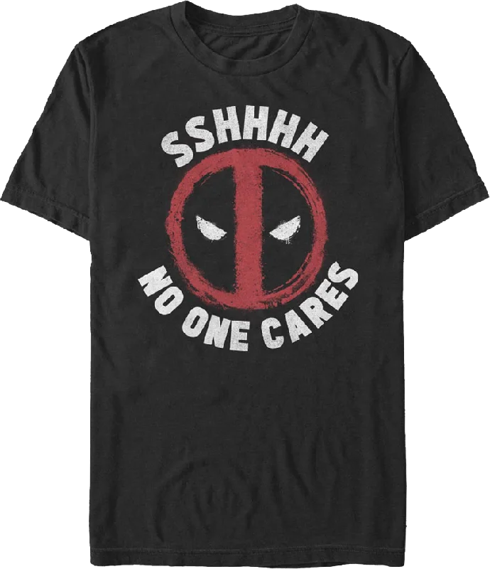 No One Cares Deadpool T-Shirt