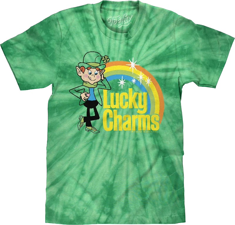 Tie Dye Leprechaun Lucky Charms T-Shirt