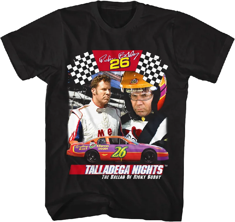 Ricky Bobby Collage Talladega Nights T-Shirt