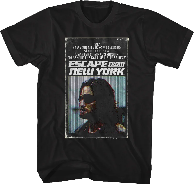 Paperback Novel Escape From New York T-Shirt