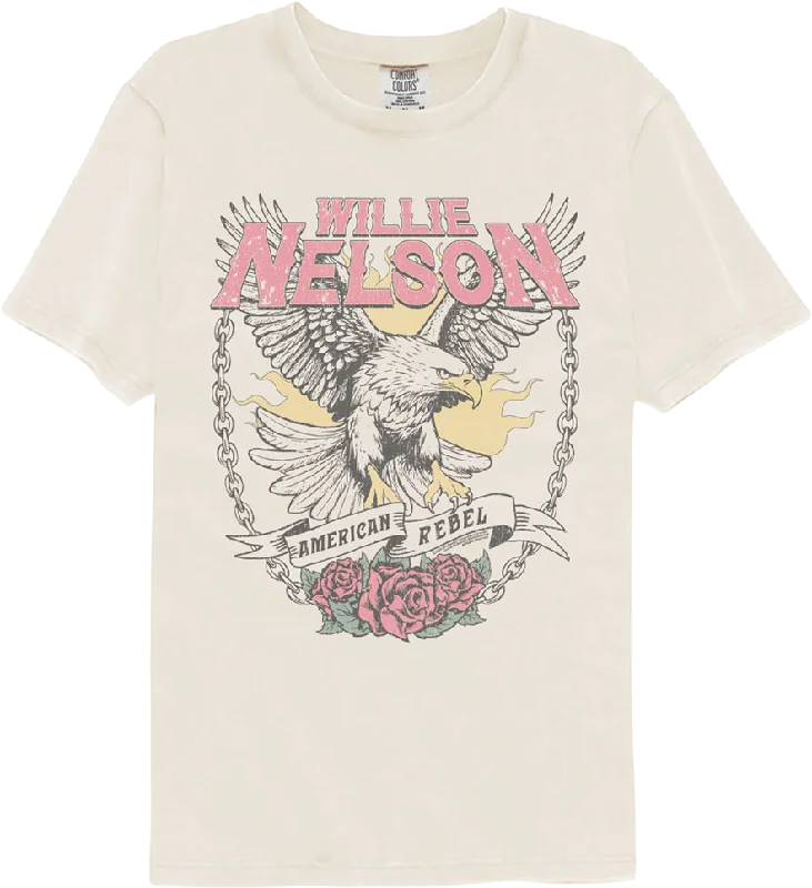 American Rebel Willie Nelson Comfort Colors Brand T-Shirt