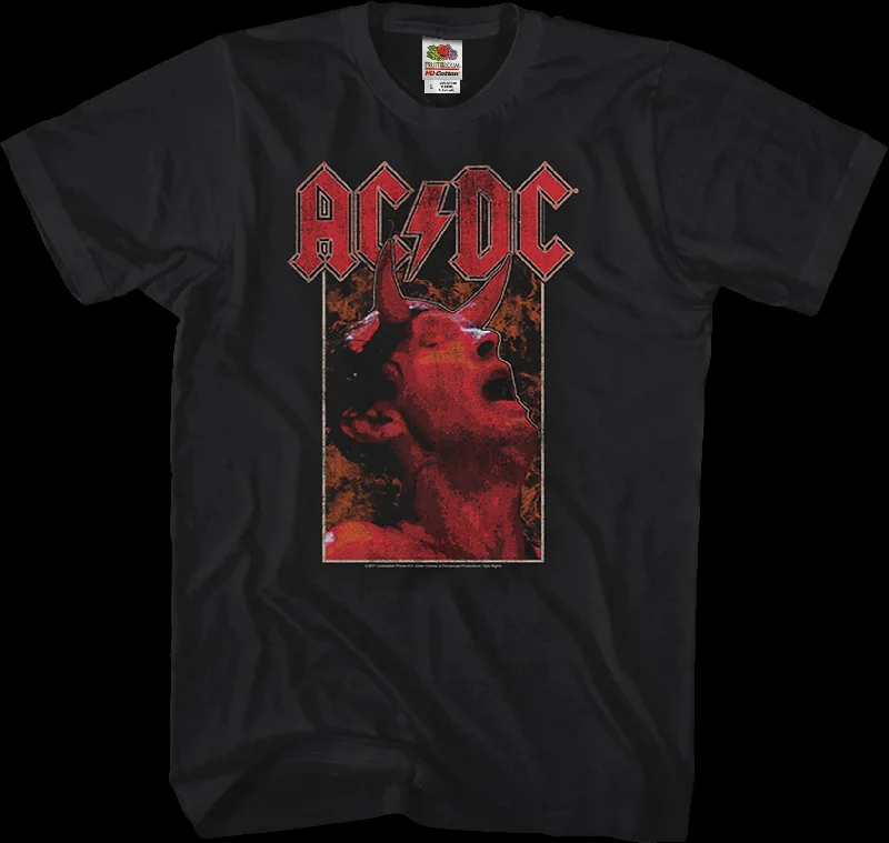 Devil Horns ACDC T-Shirt