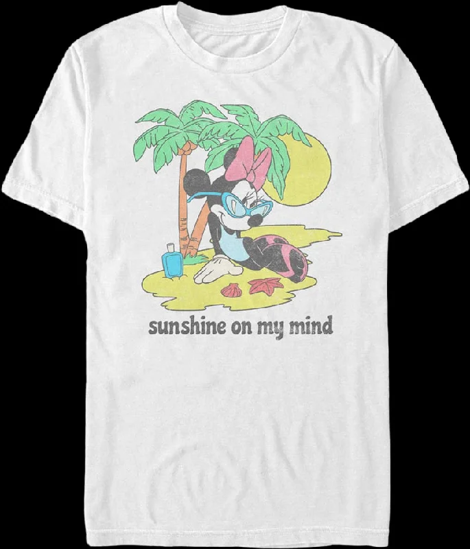 Sunshine On My Mind Minnie Mouse Disney T-Shirt