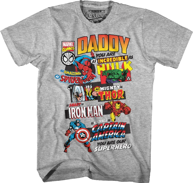 Marvel Comics Father's Day T-Shirt