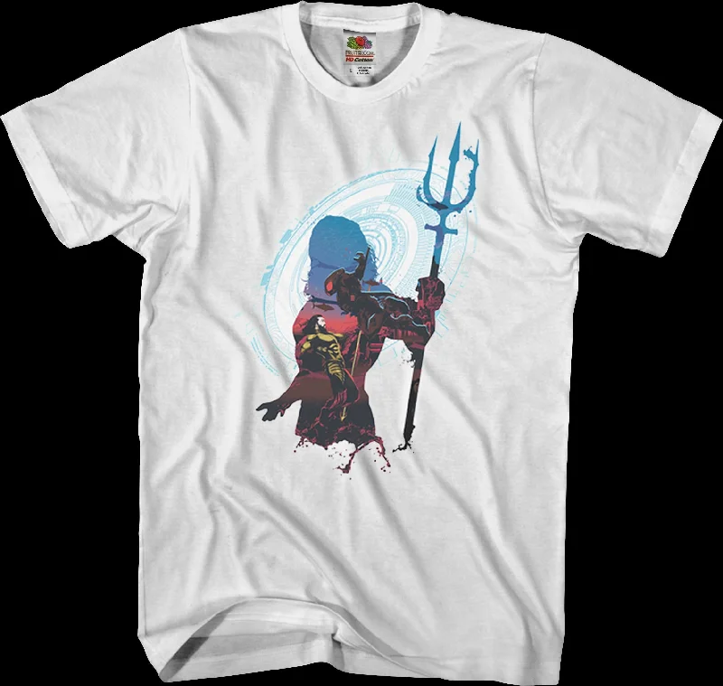 Silhouette Aquaman T-Shirt