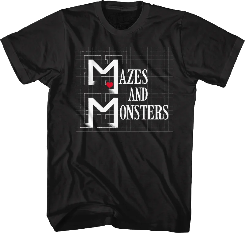 Black Mazes And Monsters T-Shirt