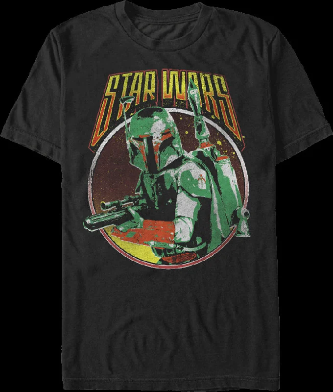 Retro Boba Fett Star Wars T-Shirt