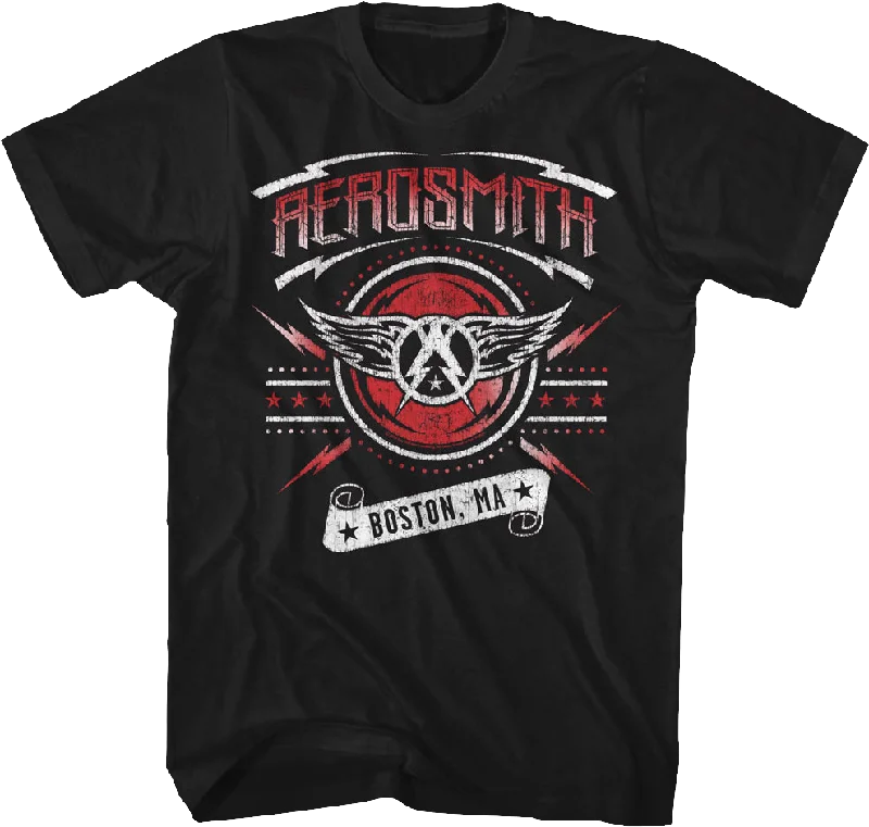 Boston Banner Aerosmith T-Shirt