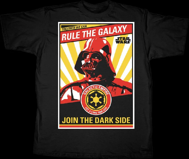 Darth Vader Rule the Galaxy Star Wars T-Shirt