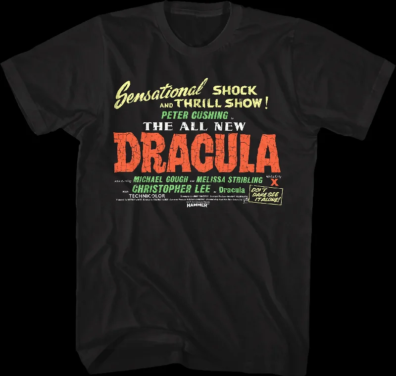 The All New Dracula Hammer Films T-Shirt