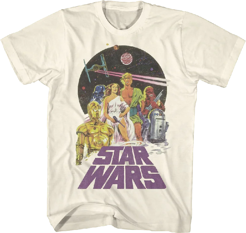 Italian Poster Star Wars T-Shirt