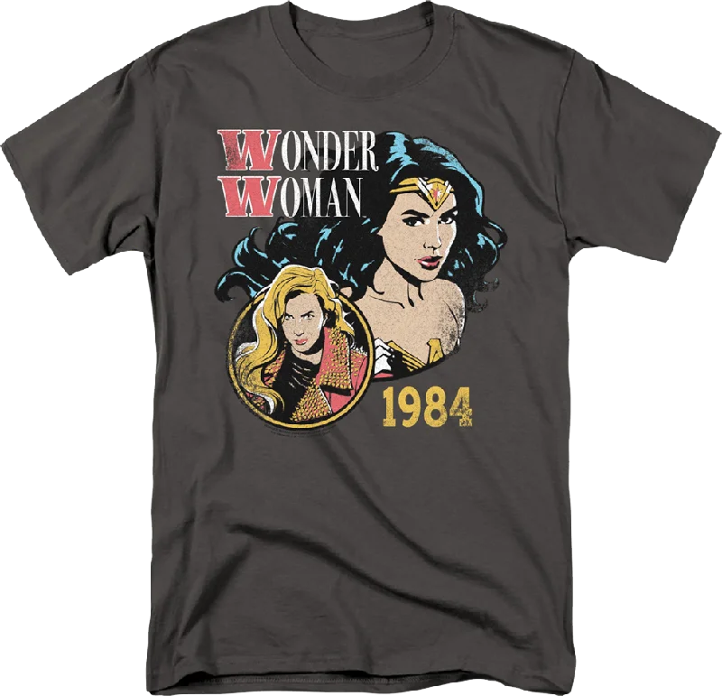 1984 Collage Wonder Woman T-Shirt