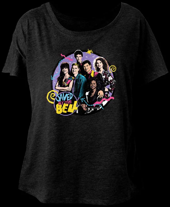 Ladies Saved By The Bell Dolman Shirt