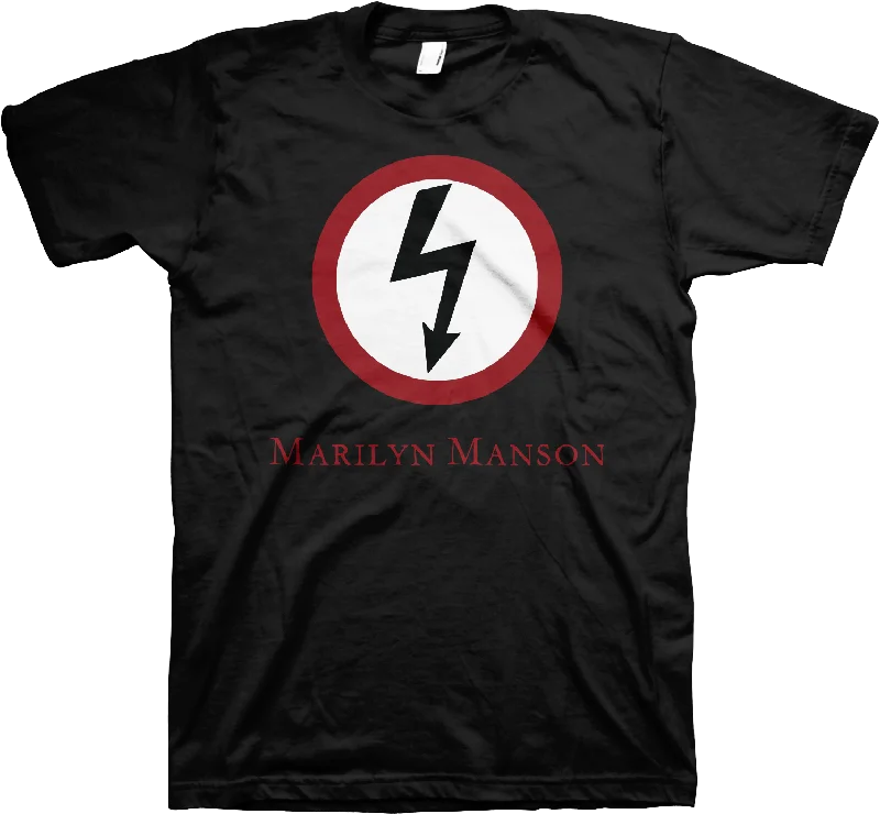 Lightning Bolt Logo Marilyn Manson T-Shirt