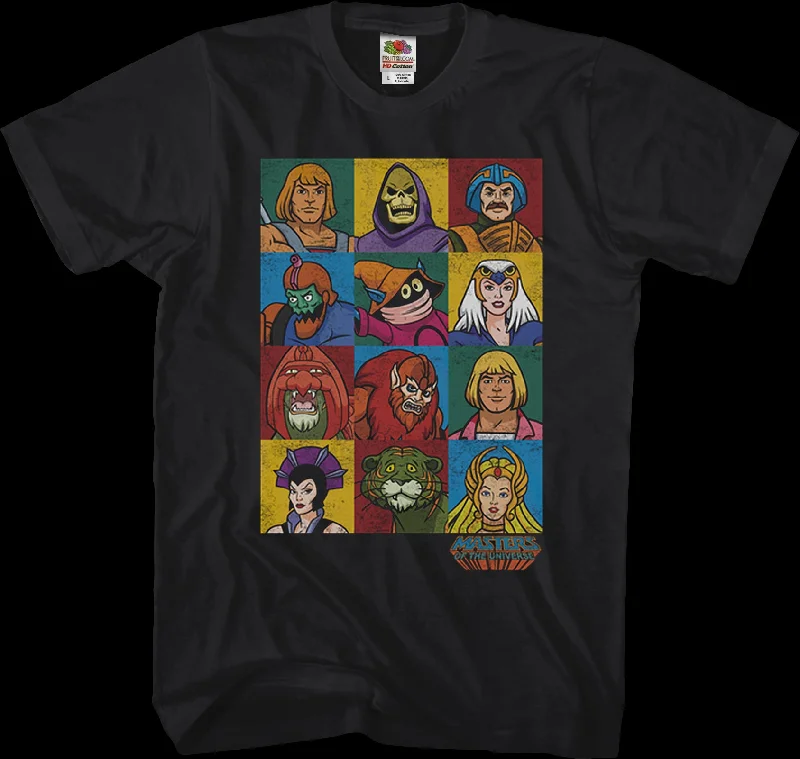 Masters Of The Universe Characters Shirt