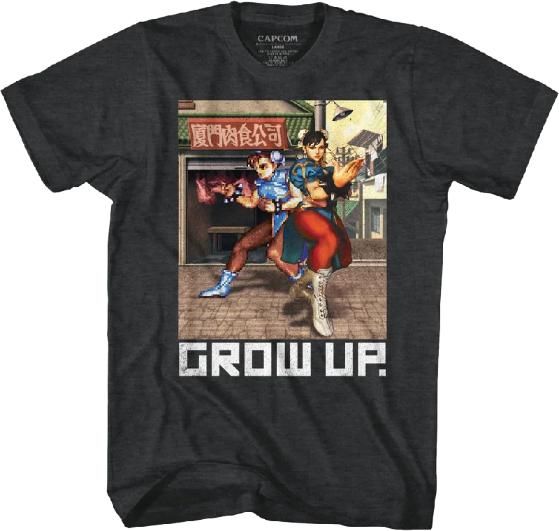 Grow Up Street Fighter T-Shirt