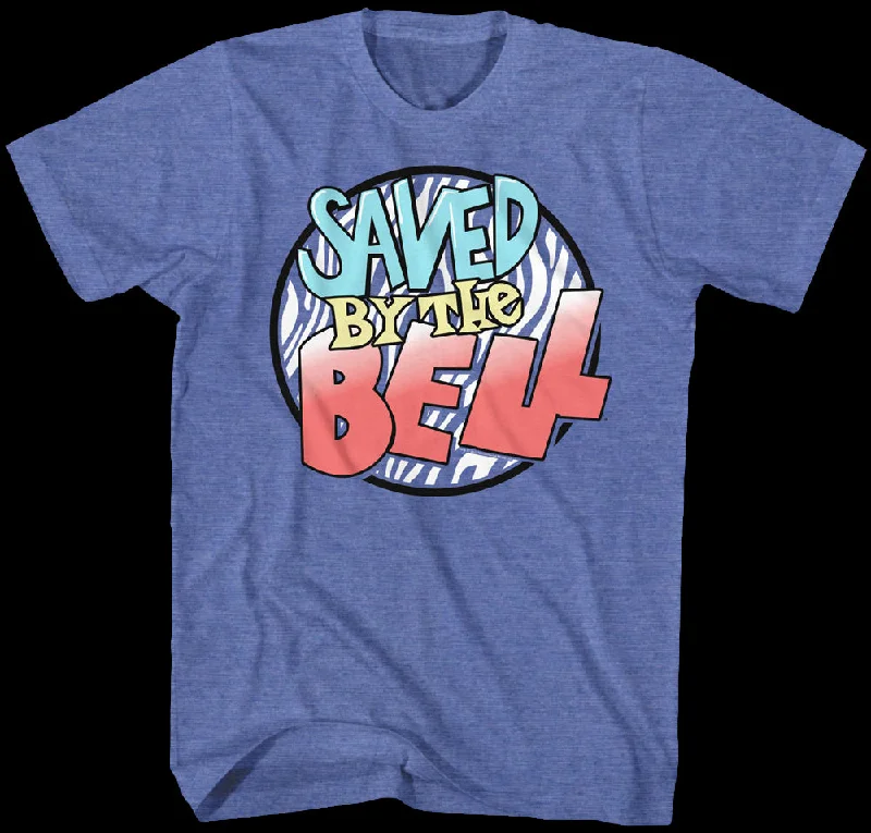 Striped Logo Saved By The Bell T-Shirt