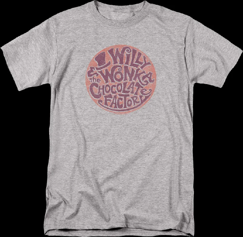 Circle Logo Willy Wonka And The Chocolate Factory T-Shirt