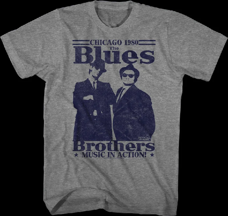 Chicago 1980 Blues Brothers T-Shirt