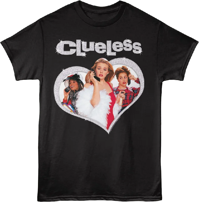 Diamond Heart Clueless T-Shirt