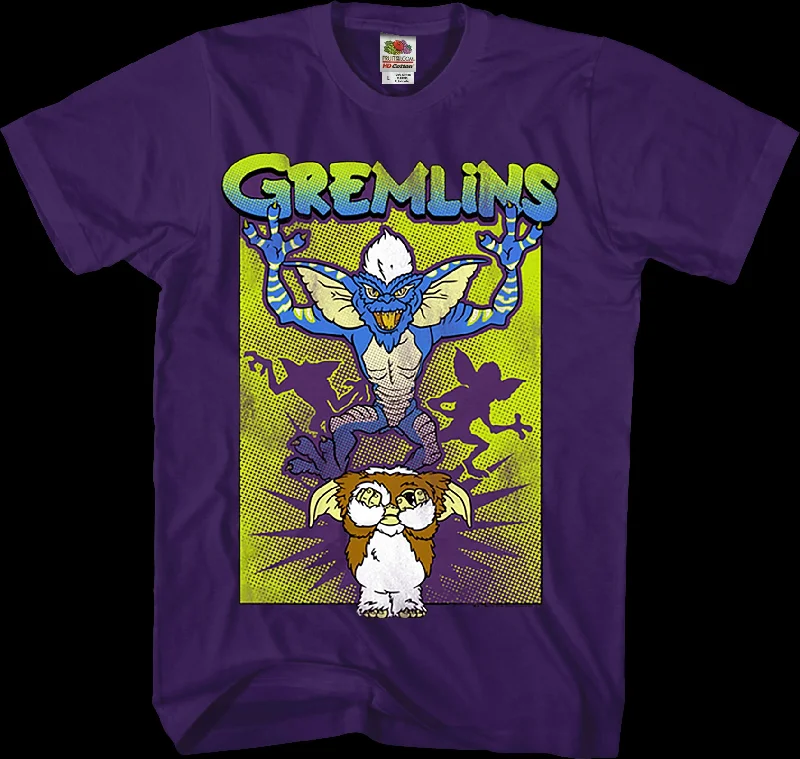 Purple Gizmo's Nightmare Gremlins T-Shirt