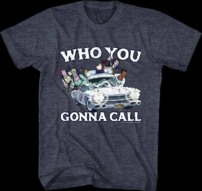 Who You Gonna Call Real Ghostbusters Cast T-Shirt